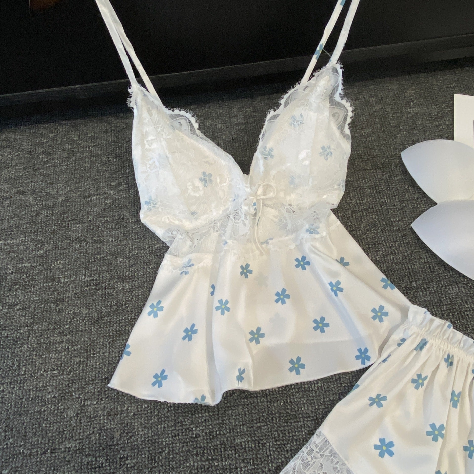 Girl Pure Desire Strap Shorts Home Clothes Set