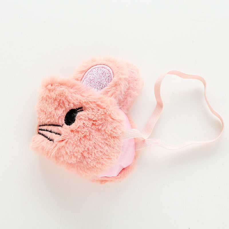 Shading Protective Crown Grizzly Bear Sleep Cartoon Soft Eye Mask