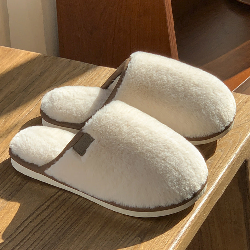 Plush Warm Non-slip Slippers