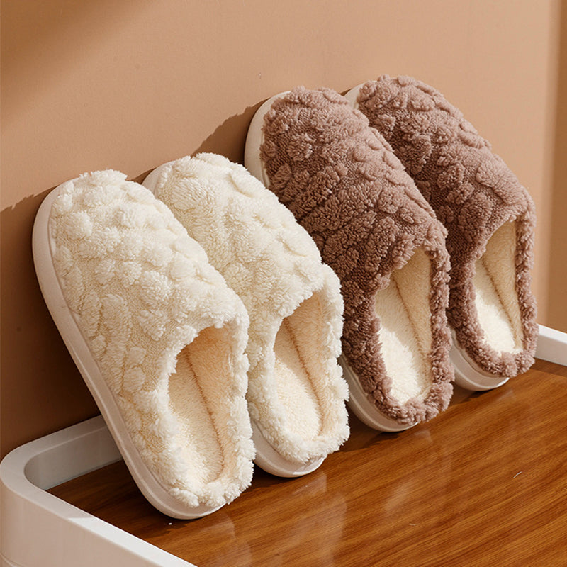 Soft Plush Cozy Fluffy Fleece House Shoes