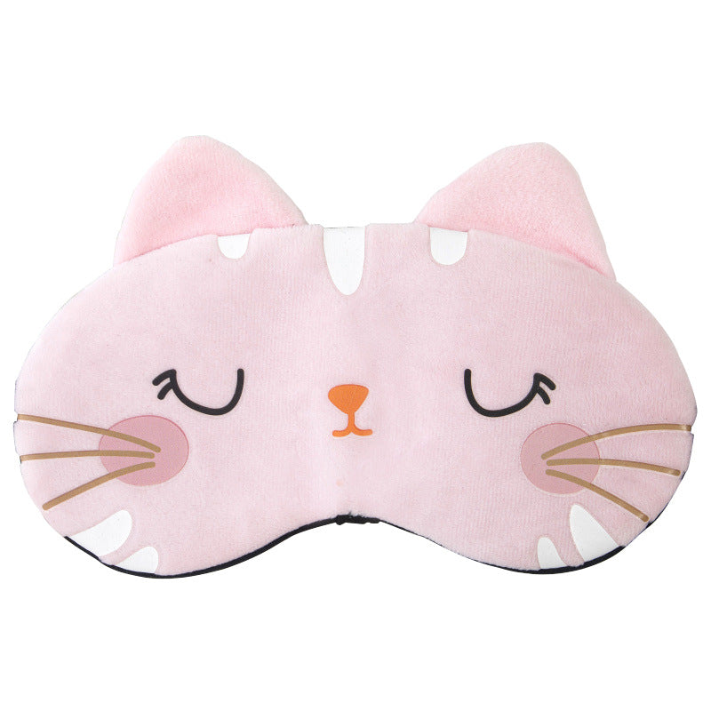 Cartoon Cute Plush Blackout Sleep Eye Mask