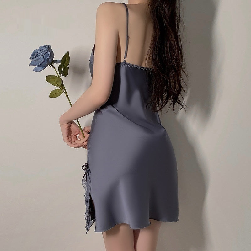 Satin Camisole Night Slip Dress