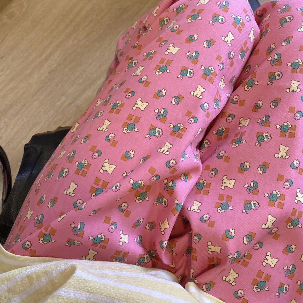 Cute Loose Printed Cartoon Pajama