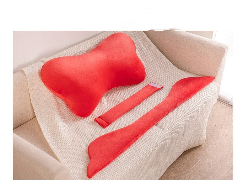 Red & Green Bow Pillows